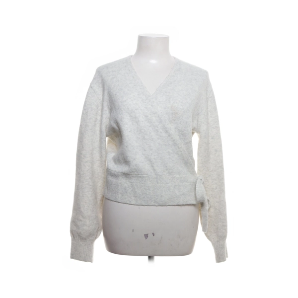 Wrap knit sweater