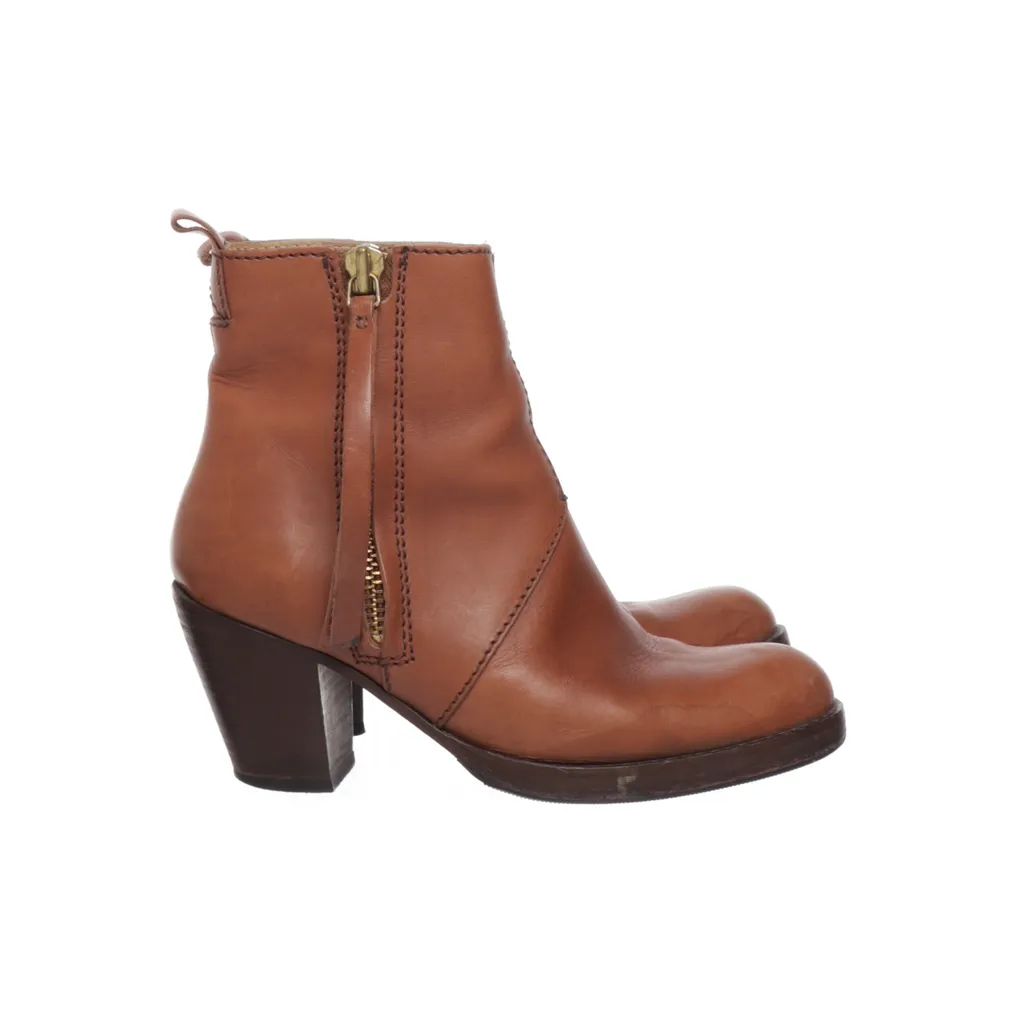 Image of Acne Laarzen met hak (Preloved)