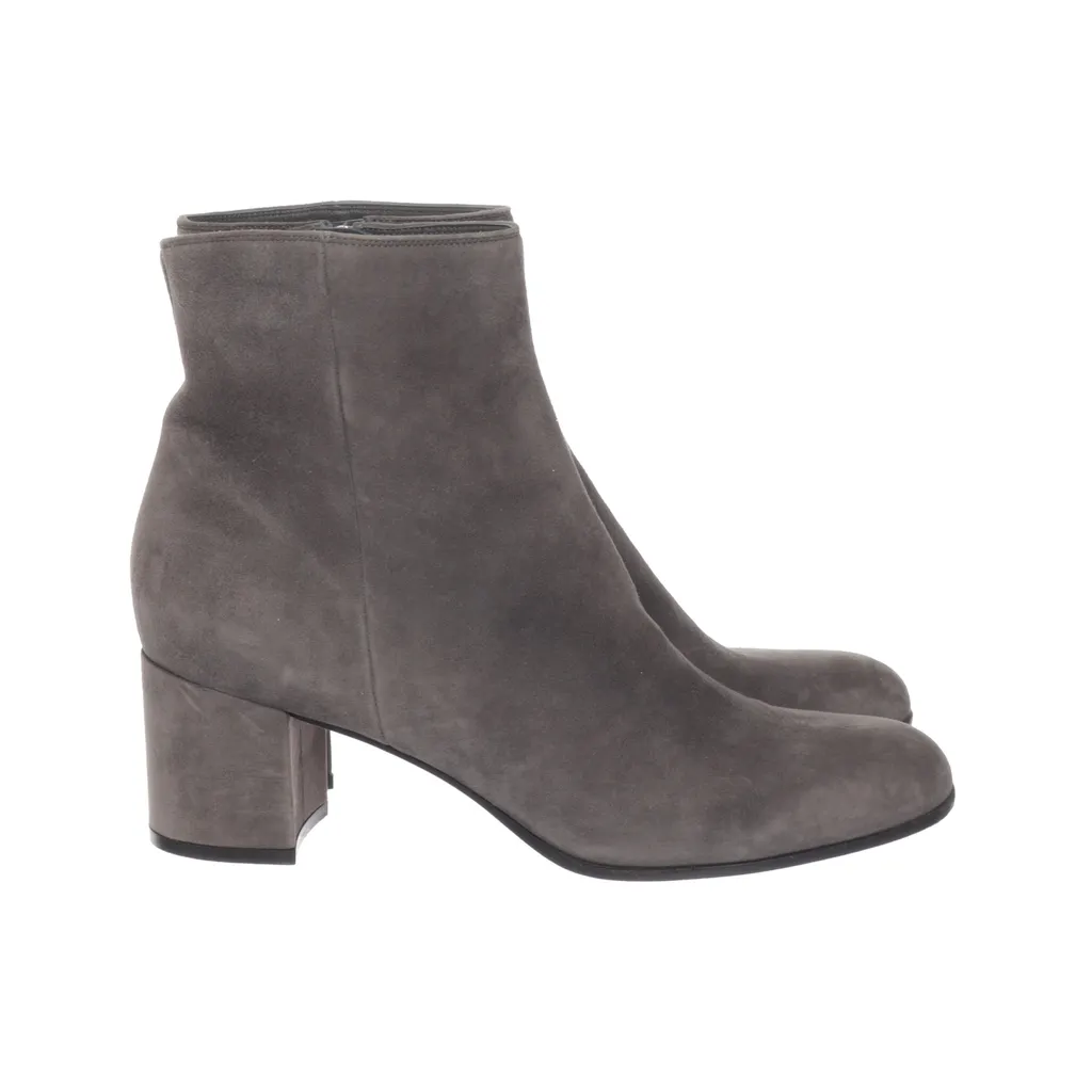 Image of Gianvito Rossi Laarzen met hak (Preloved)