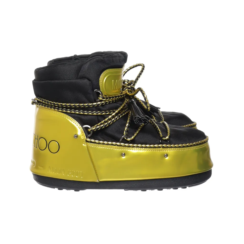 Image of Moon Boot x Jimmy Choo Enkellaarzen (Preloved)
