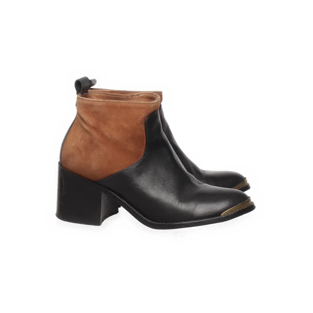 Image of Blankens Laarzen met hak (Preloved)