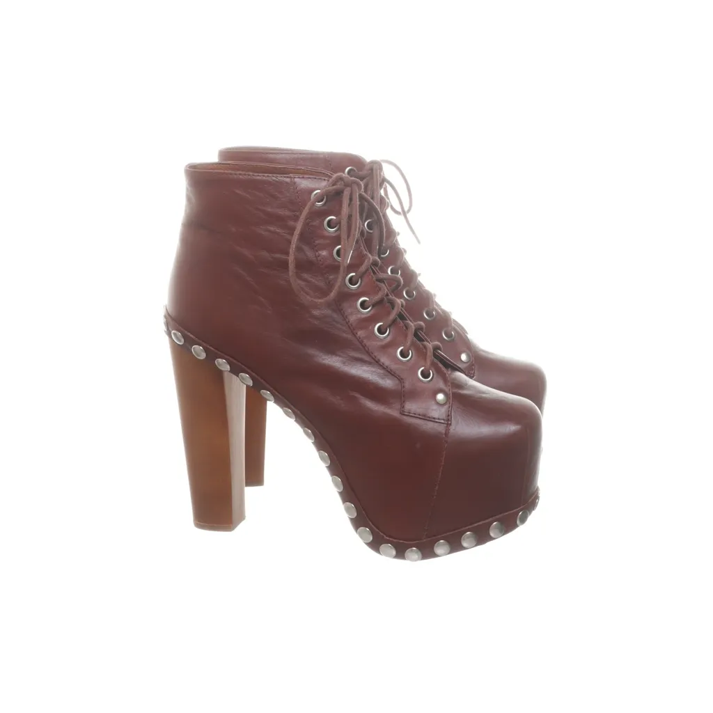Image of Jeffrey Campbell Laarzen met hak (Preloved)