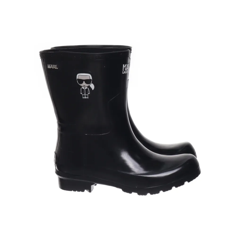 Image of Karl Lagerfeld Regenlaarzen (Preloved)