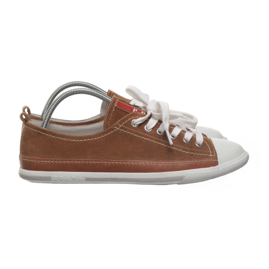 Image of Prada Linea Rossa Canvas schoenen (Preloved)