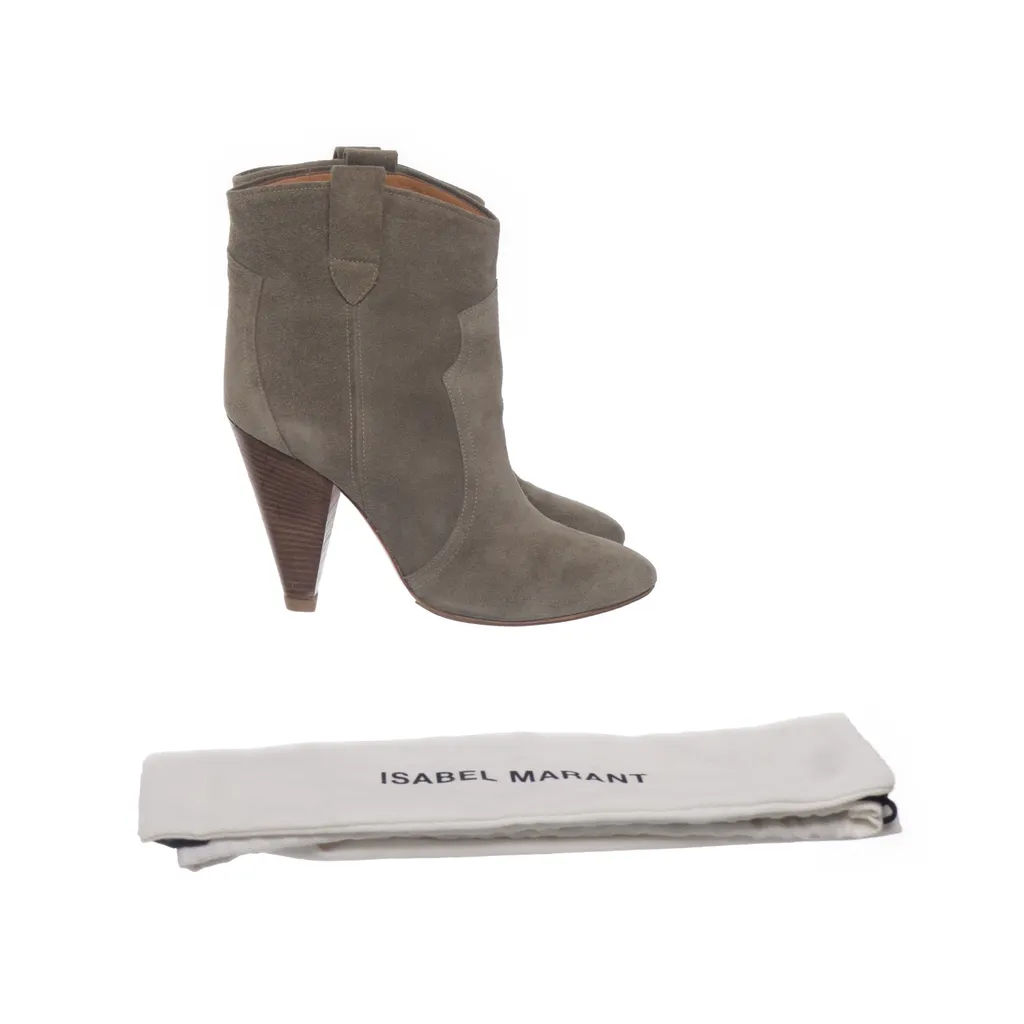 Image of Isabel Marant Laarzen met hak (Preloved)