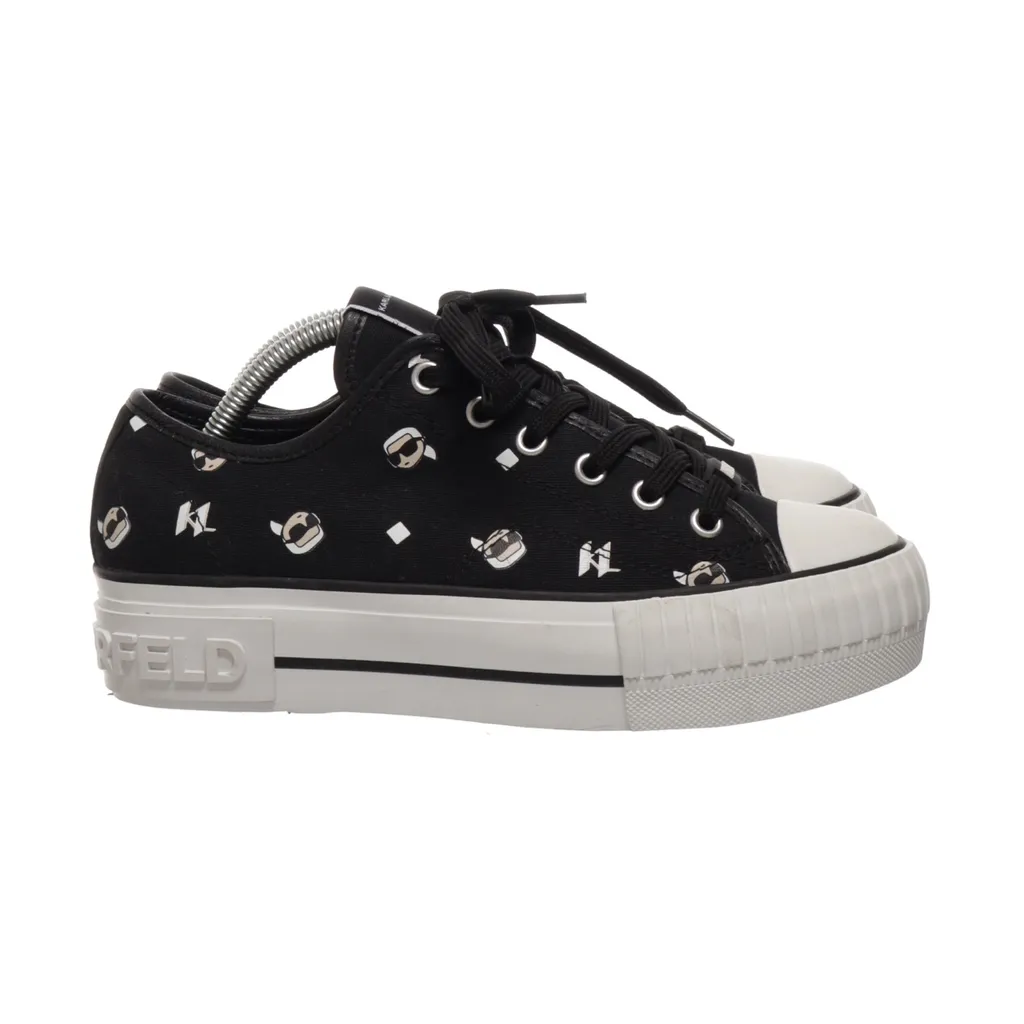 Image of Karl Lagerfeld Canvas schoenen (Preloved)