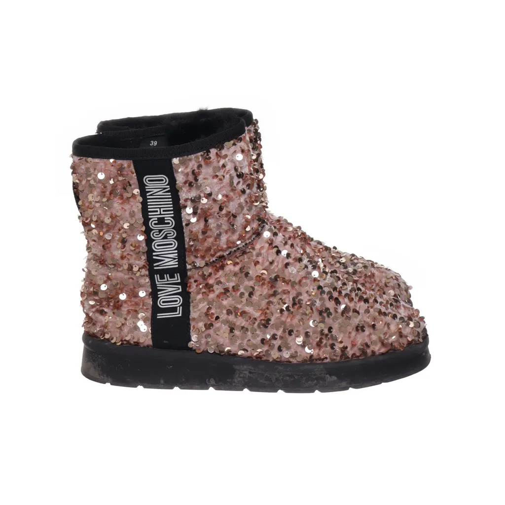 Image of Love Moschino Enkellaarzen (Preloved)