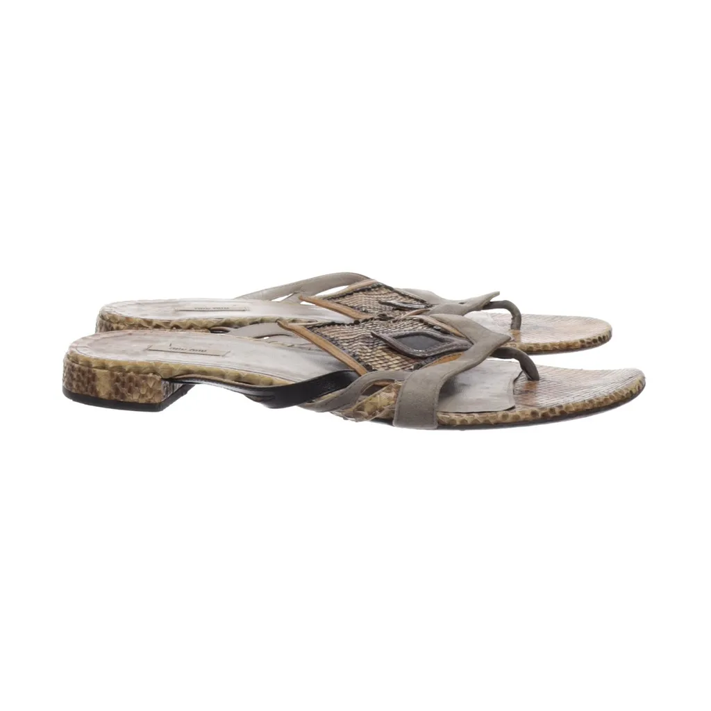 Image of Miu Miu Teenslippers (Preloved)