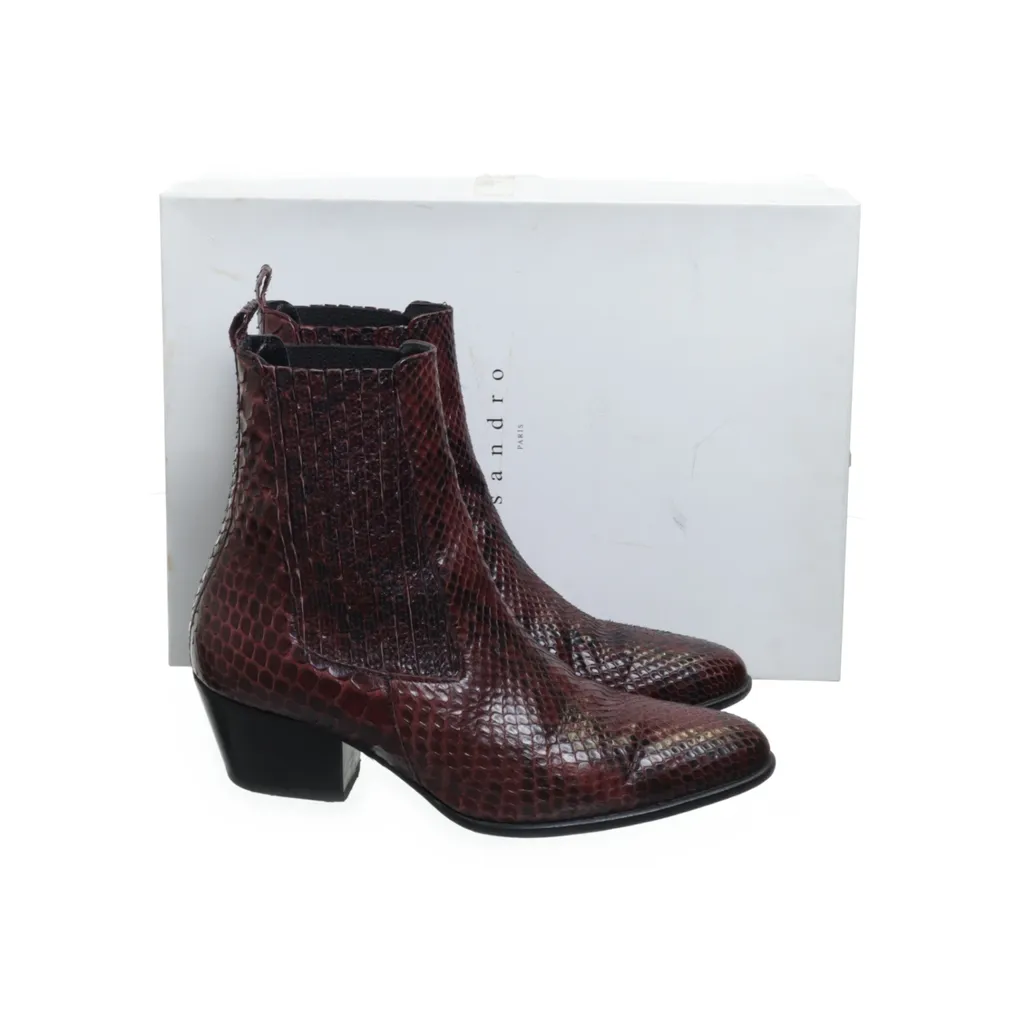 Image of Sandro Paris Laarzen met hak (Preloved)