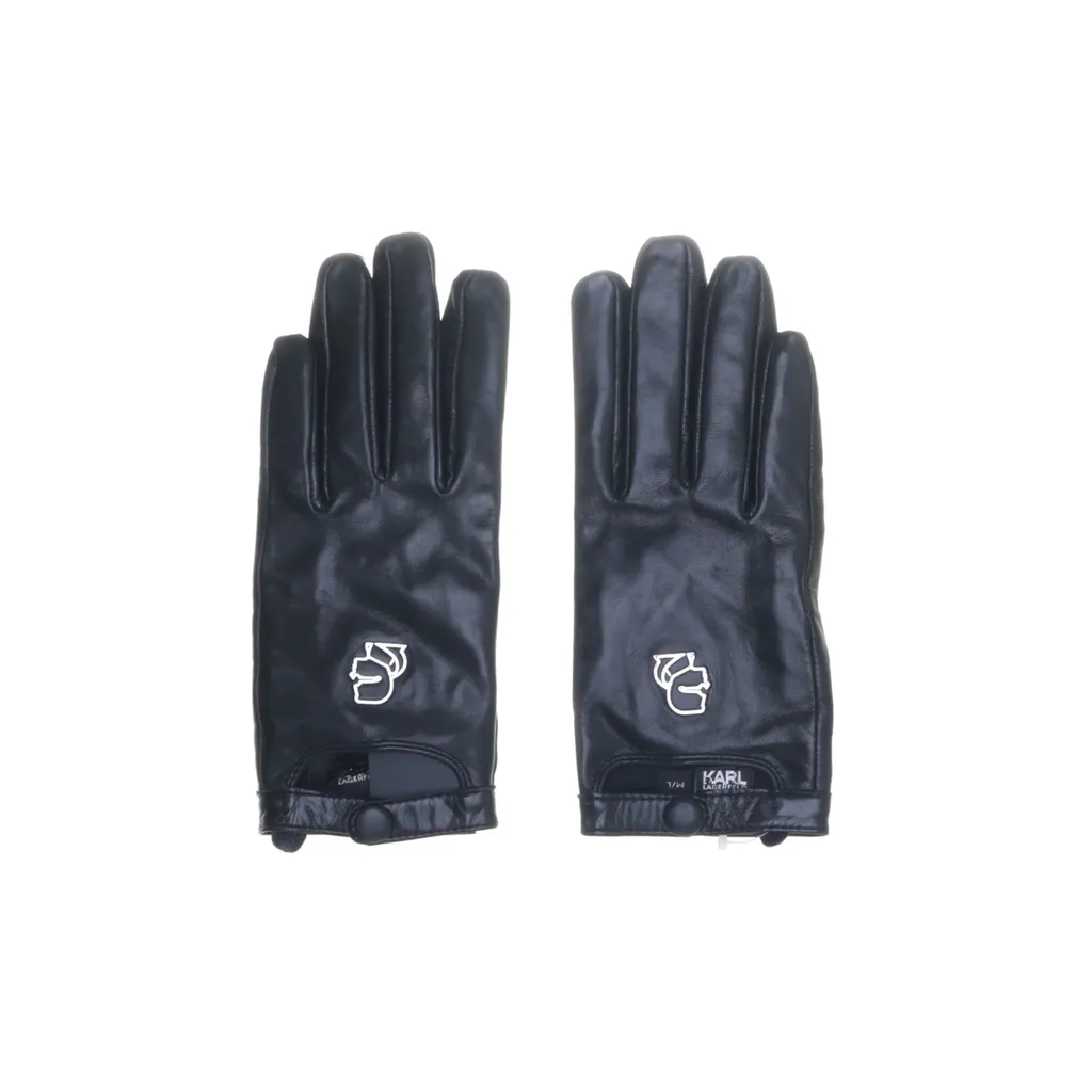 Image of Karl Lagerfeld Leren handschoenen (Preloved)