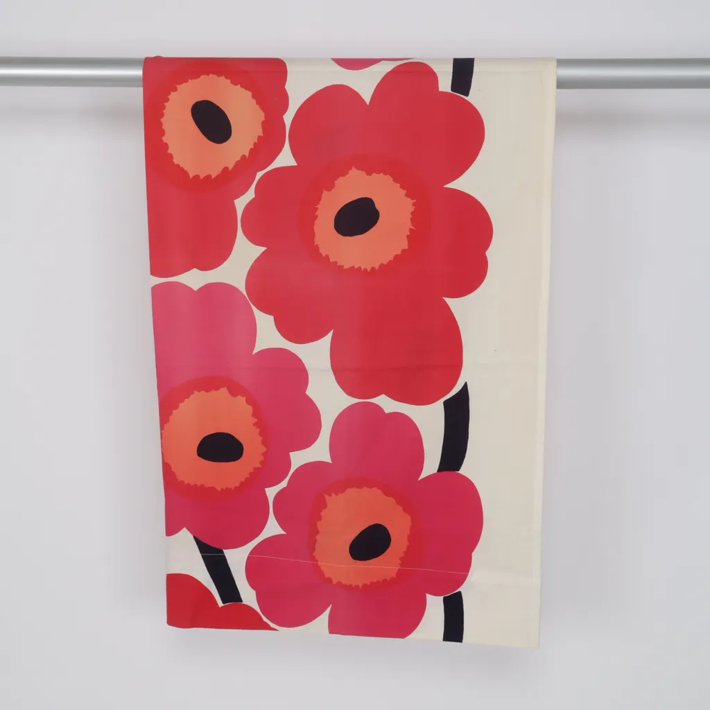 Image of Marimekko Gordijn aan roede (Preloved)