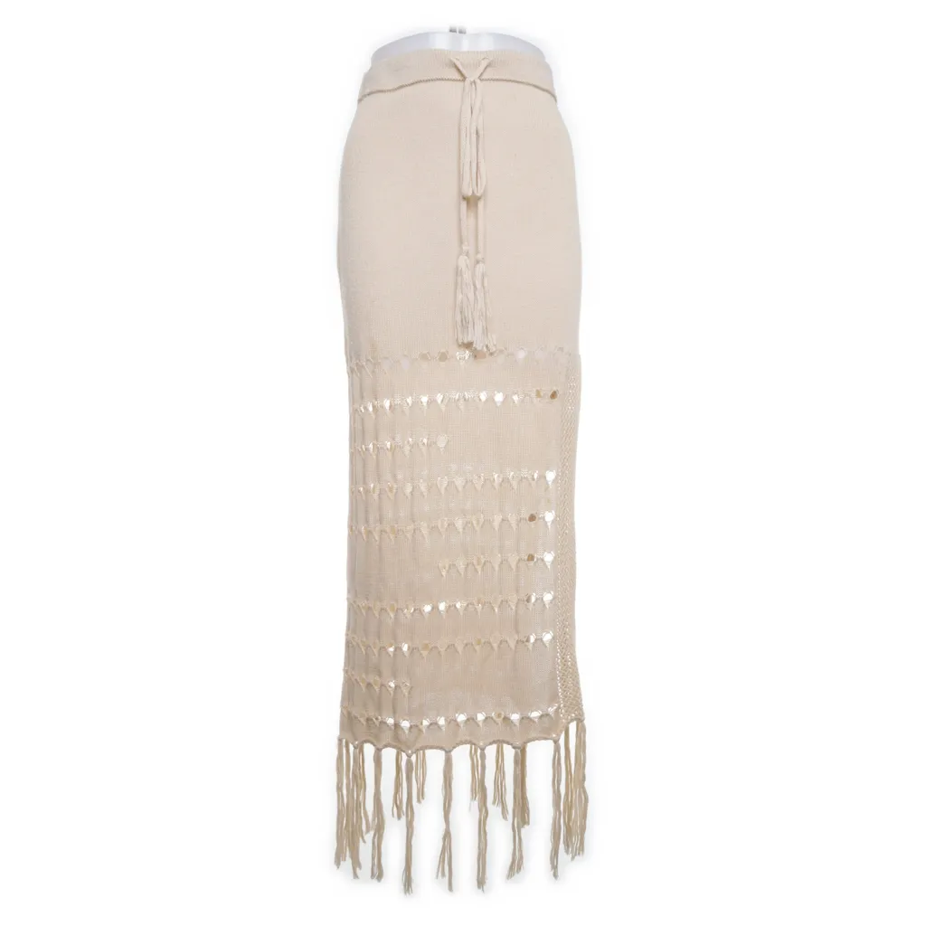 Image of Save the Mermaids Maxi rok (Preloved)