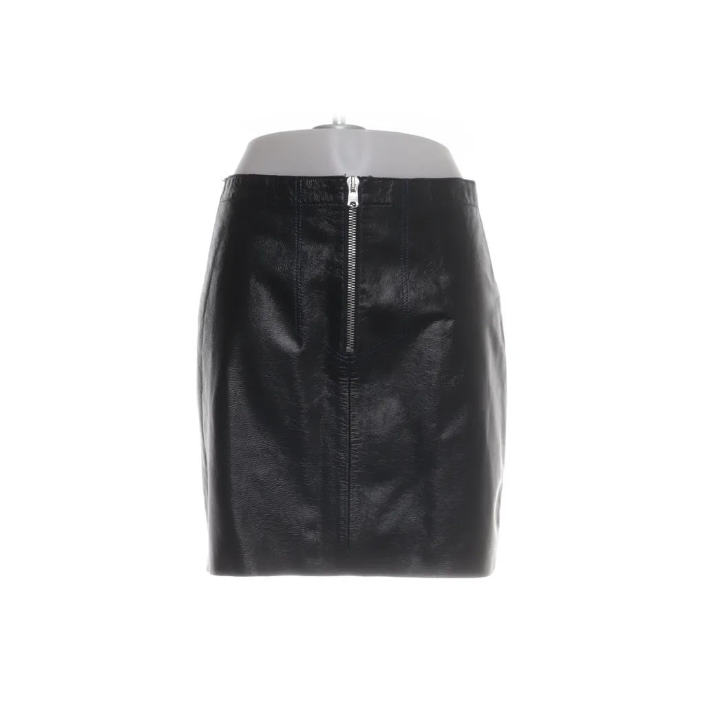 Image of Sandro Paris Leren rok (Preloved)
