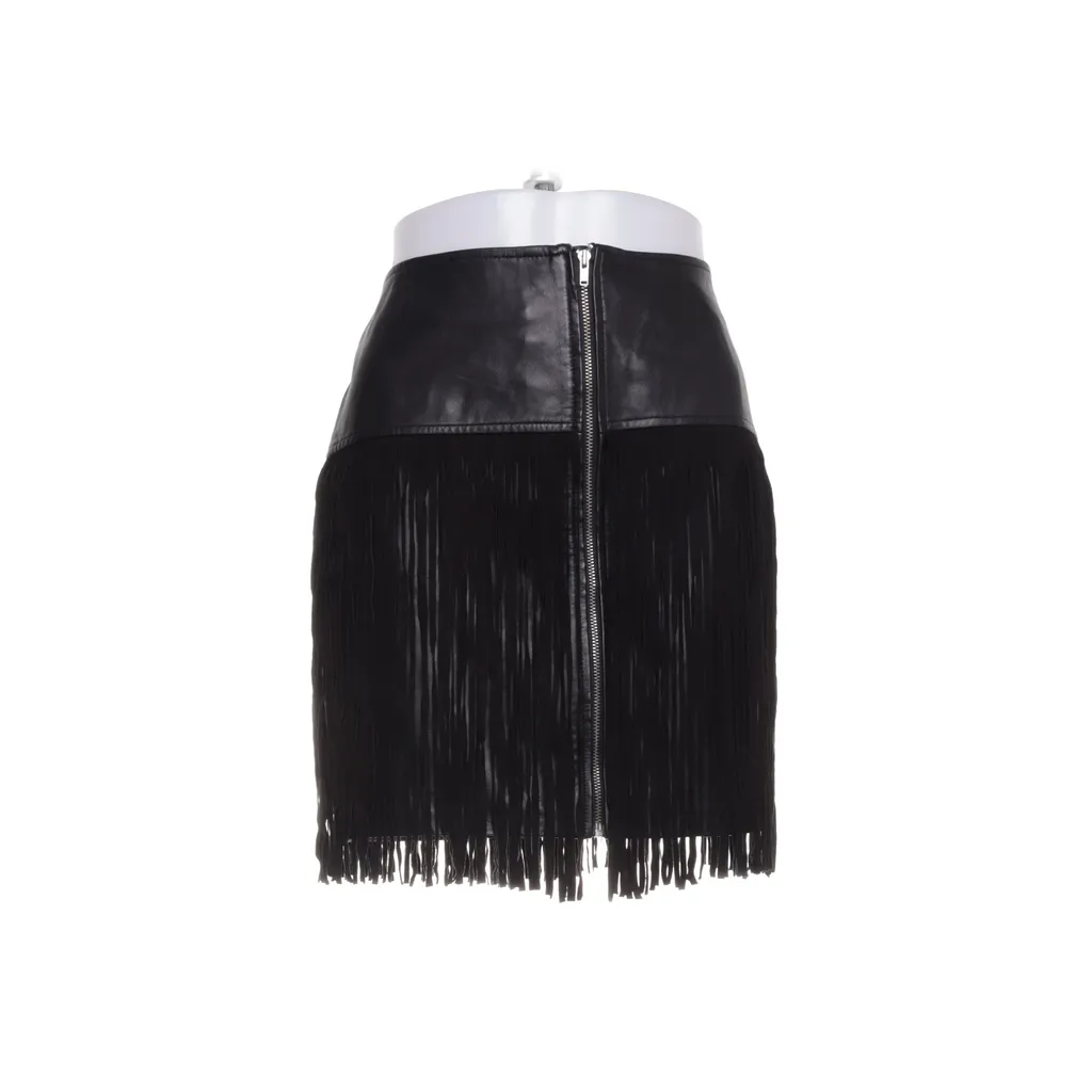 Image of Custommade Leren rok (Preloved)