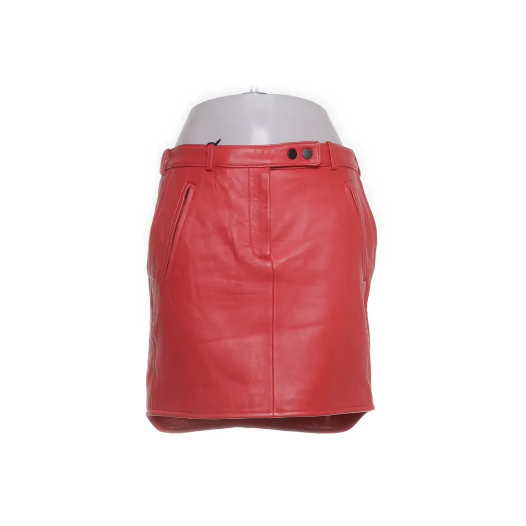 Image of Carven Leren rok (Preloved)