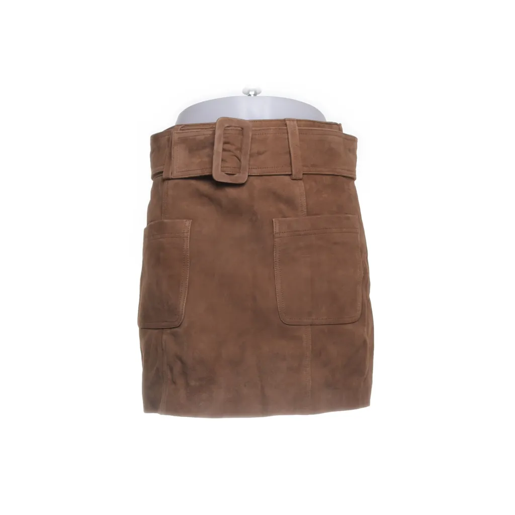Image of Sézane Leren rok (Preloved)