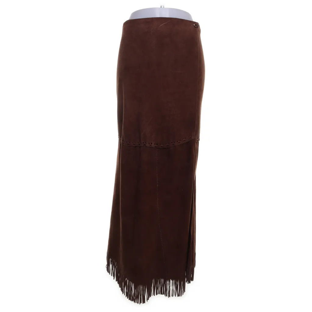 Image of Ralph Lauren Country Leren rok (Preloved)
