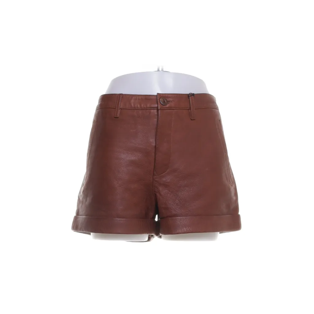 Image of Polo Ralph Lauren Leren shorts (Preloved)