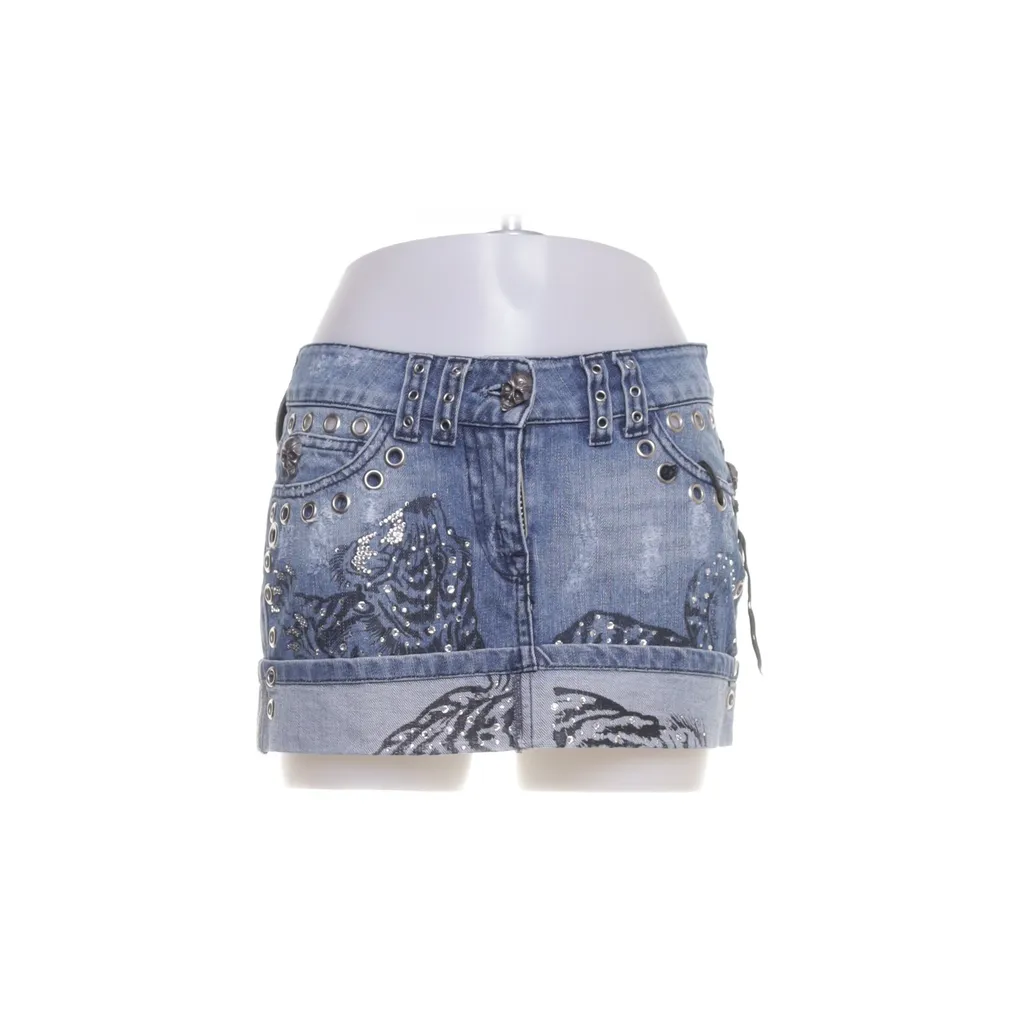 Image of Philipp Plein Spijkerrok (Preloved)