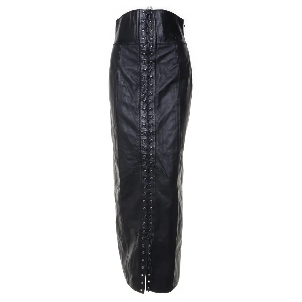 Image of Harley Davidson Leren rok (Preloved)