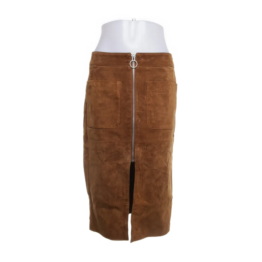 Image of Mango Leren rok (Preloved)