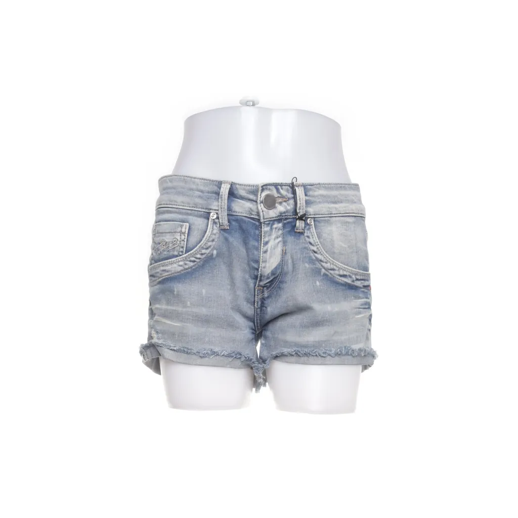 Image of Andy Warhol by Pepe Jeans Denim shorts (Preloved)
