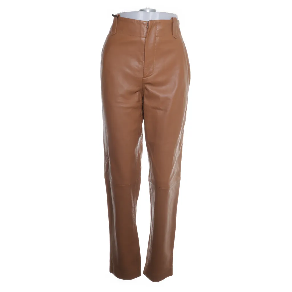 Image of Alberta Ferretti Leren broek (Preloved)