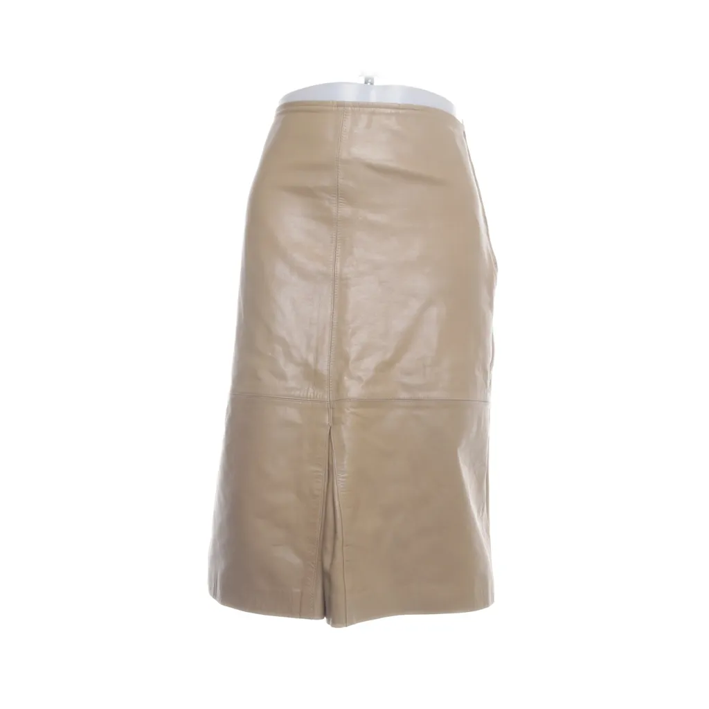 Image of Kaffe Leren rok (Preloved)
