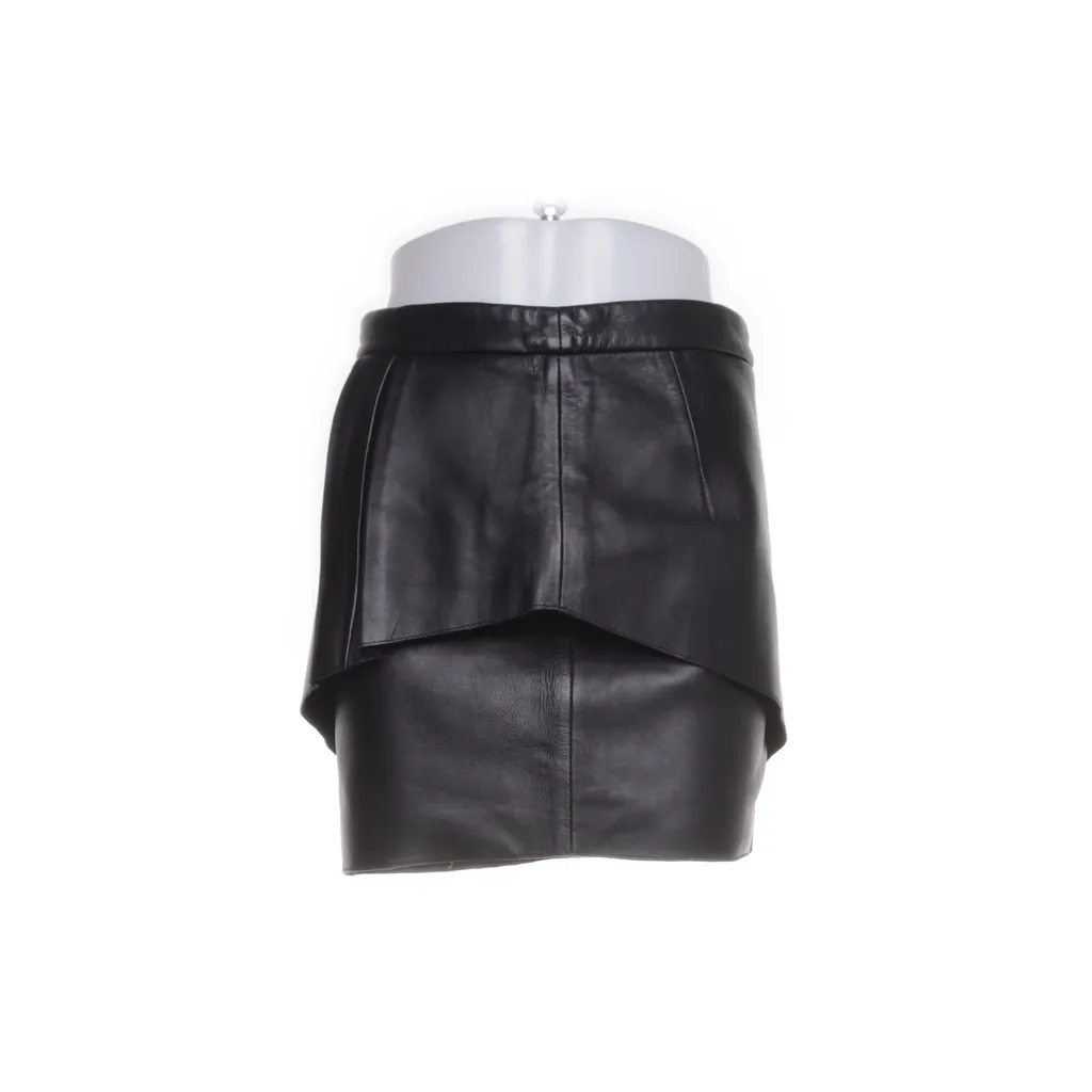 Image of Maje Leren rok (Preloved)