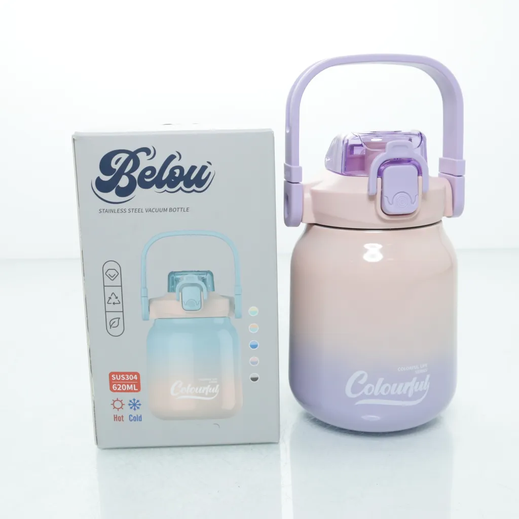 Image of Colorful Thermosbeker (Preloved)