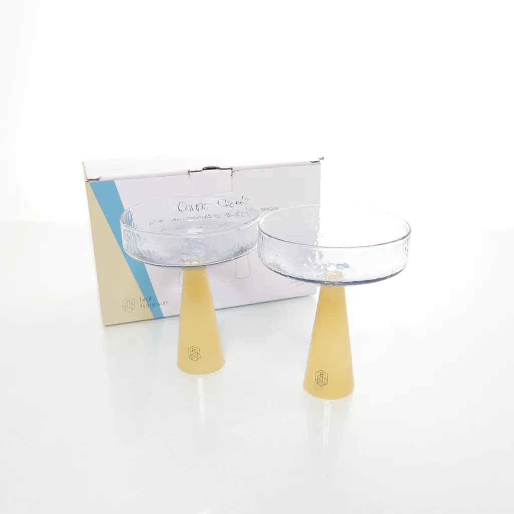 Image of Brut Homeware Champagne coupe glas (Preloved)