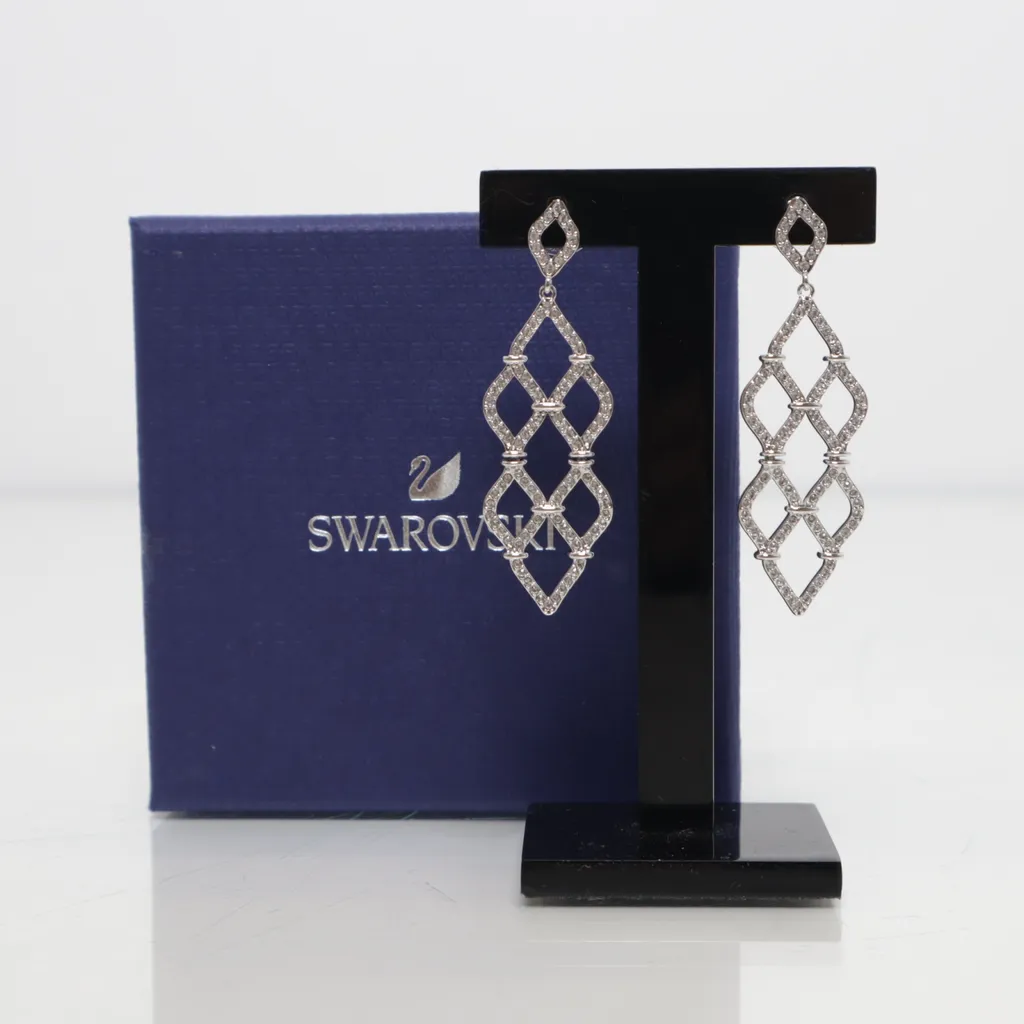 Image of Swarovski Oorbellen (Preloved)