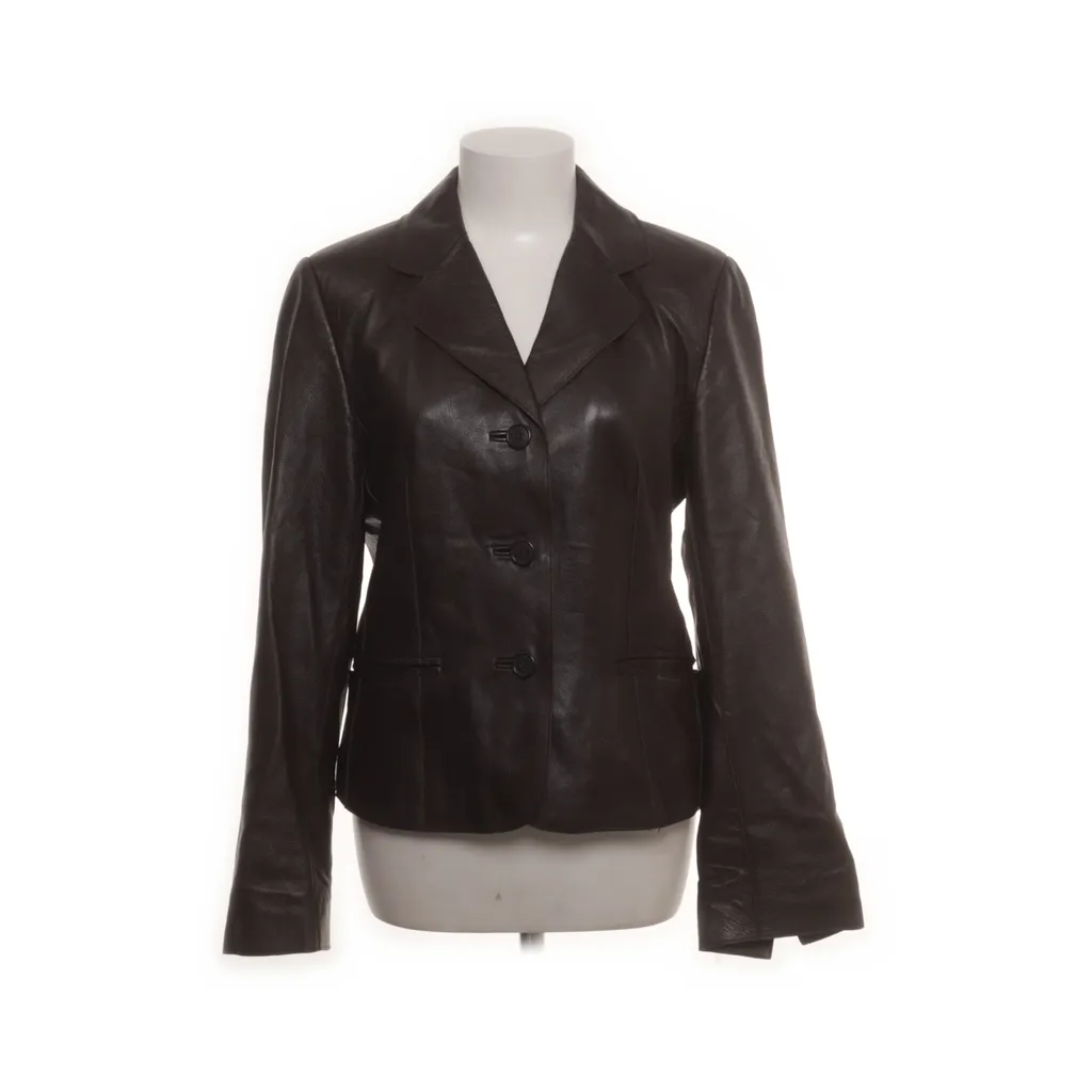 Image of O.F.T. Leren blazer (Preloved)