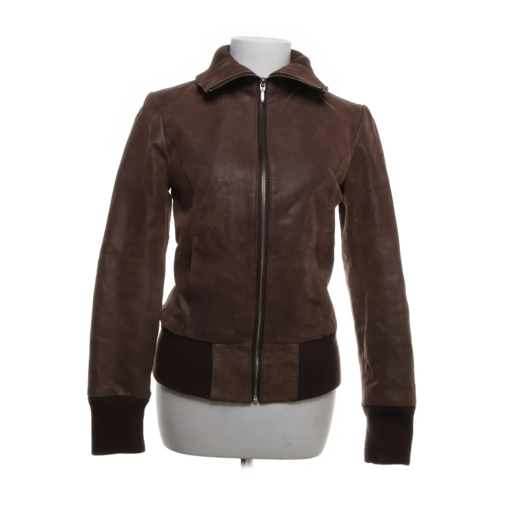 Image of Kaos Leren jack (Preloved)