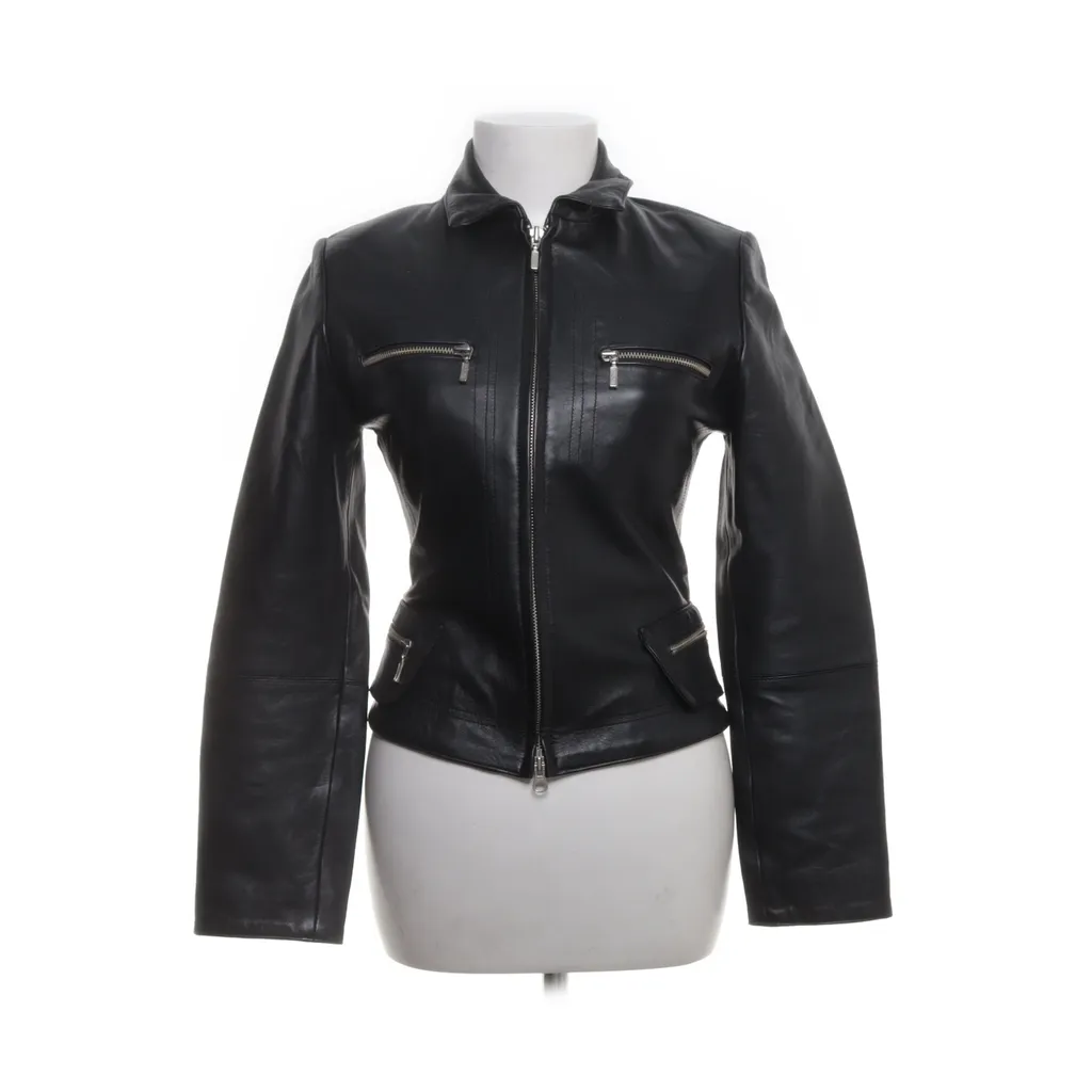 Image of Jade Leren jack (Preloved)