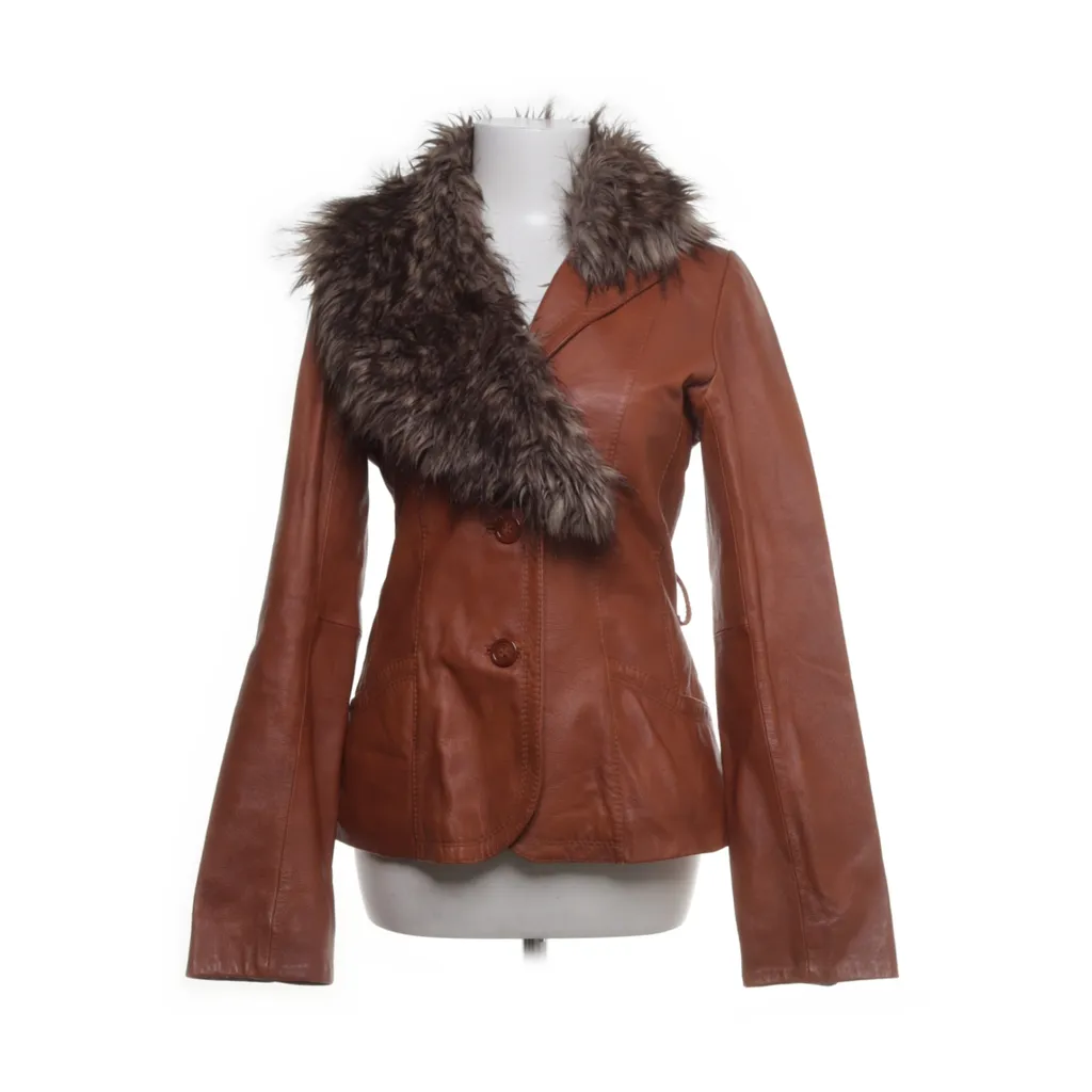 Image of H&M Leren jack (Preloved)