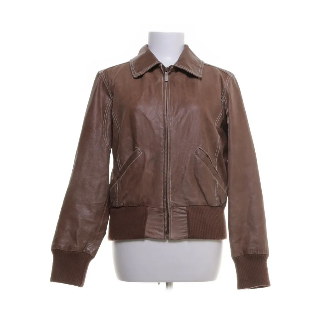 Image of Calvin Klein Leren jack (Preloved)