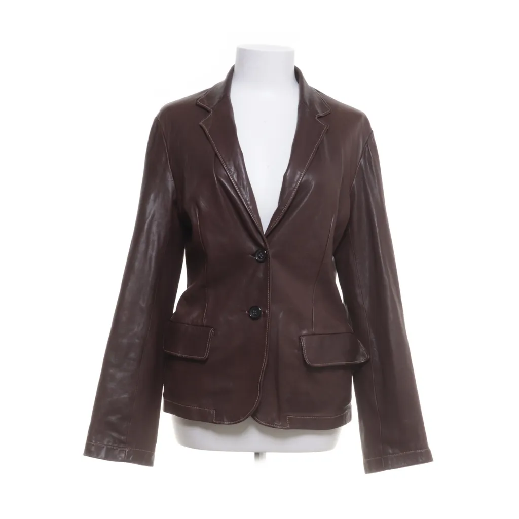 Image of Jil Sander Leren blazer (Preloved)