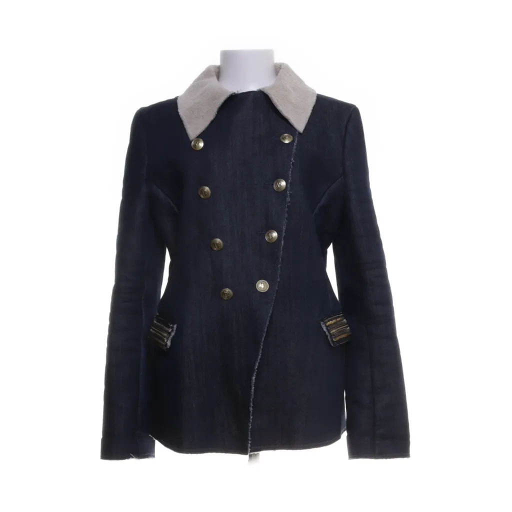 Image of Pierre Balmain Gevoerde spijkerjas (Preloved)