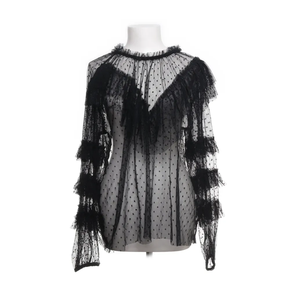Image of Black Colour Blouse (Preloved)