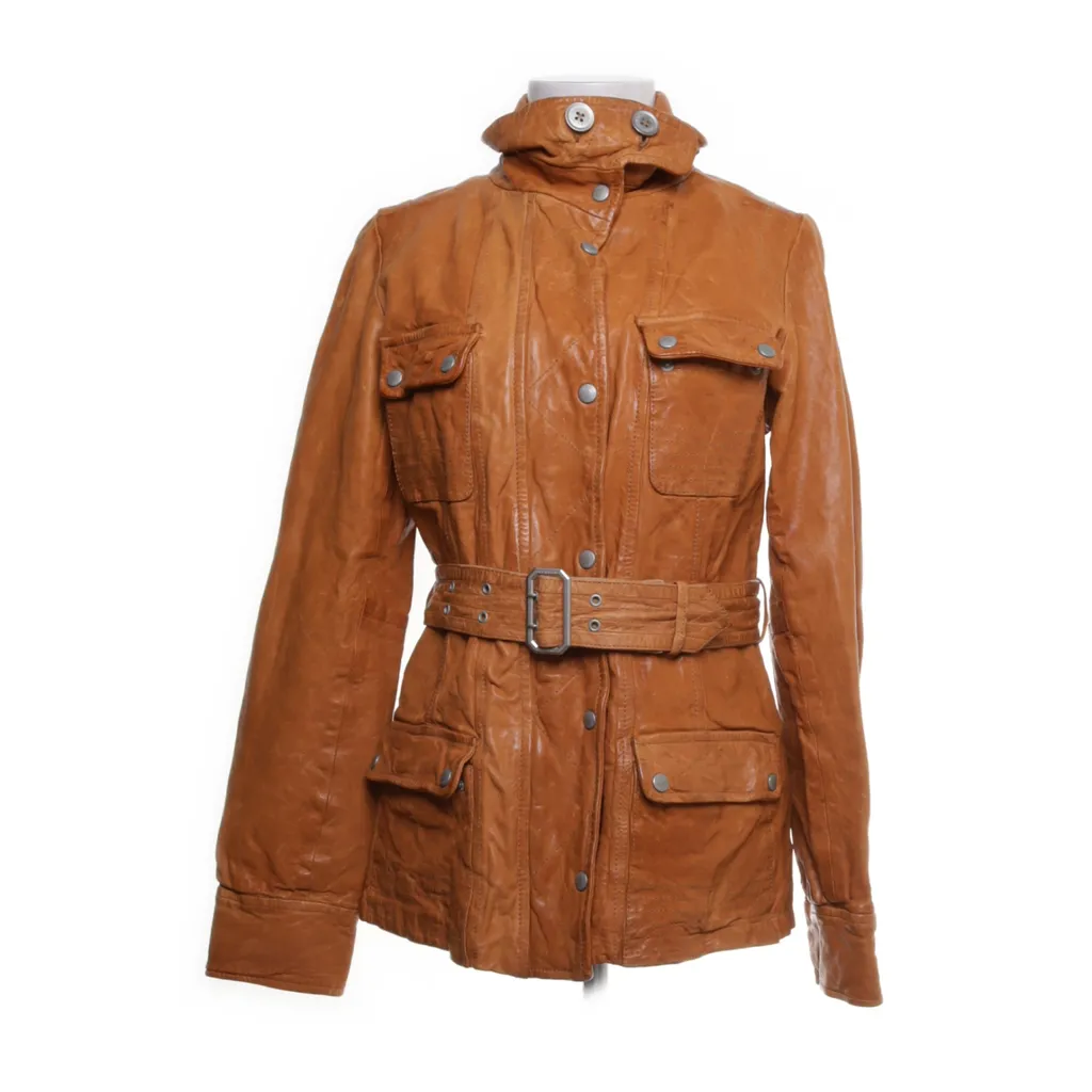 Image of Closed Leren jack (Preloved)