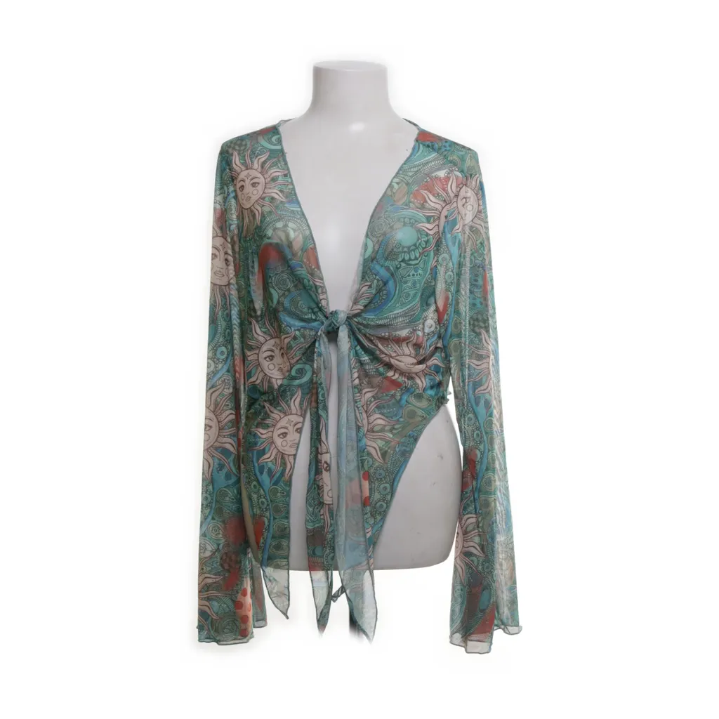 Image of Shein Curve Wikkelblouse (Preloved)