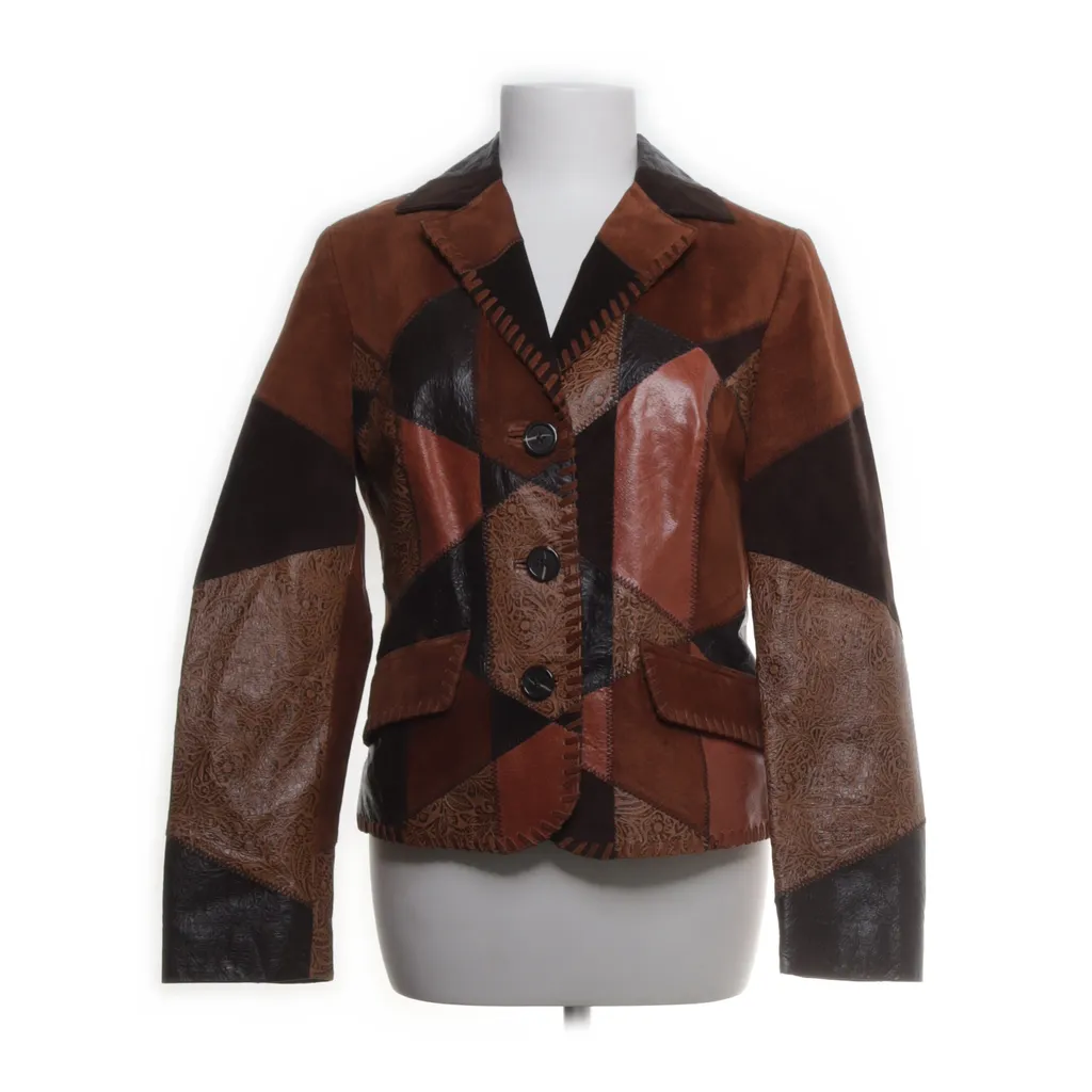 Image of Alba Moda Leren blazer (Preloved)