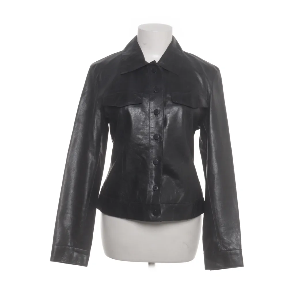Image of Luisa Cerano Leren blazer (Preloved)