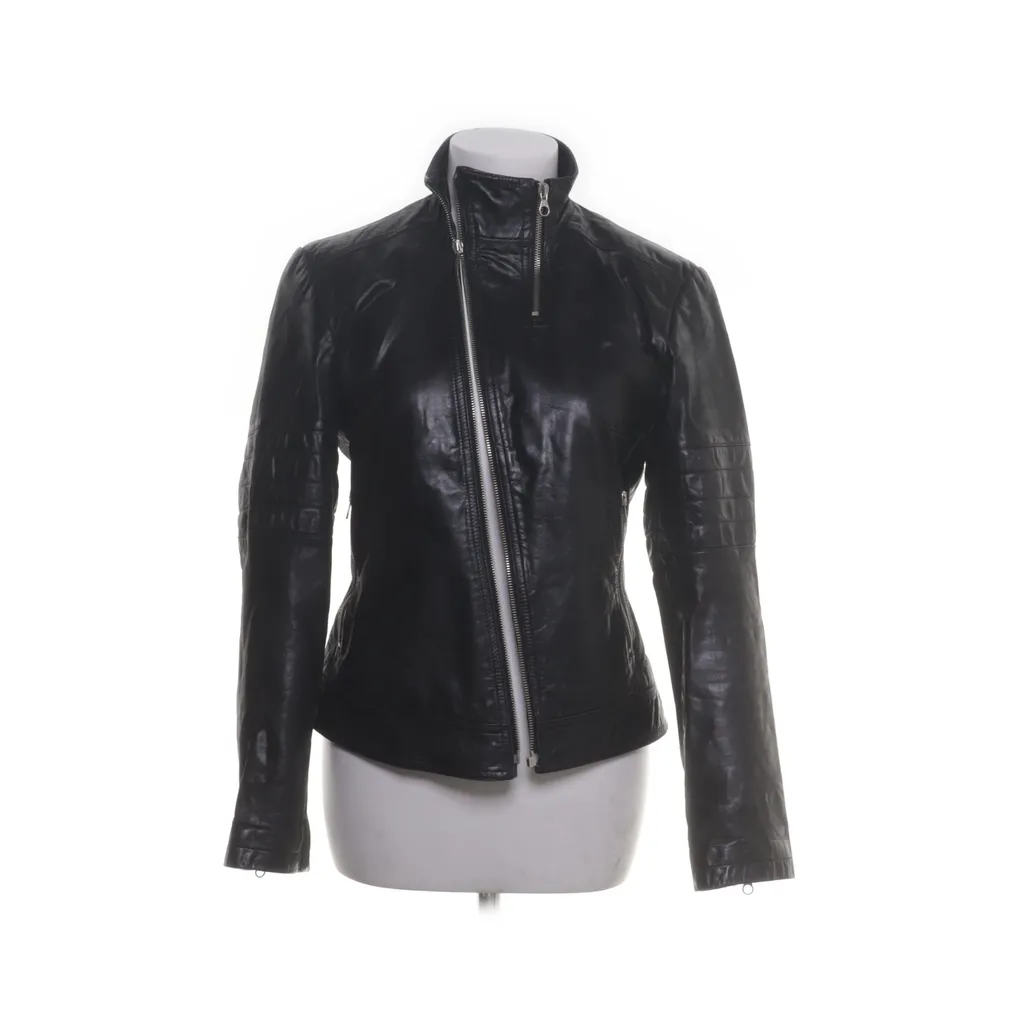 Image of Sisley Leren jack (Preloved)
