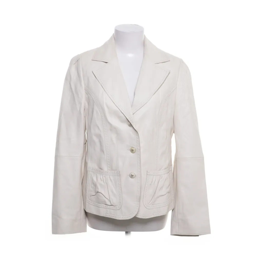 Image of Elégance Leren blazer (Preloved)