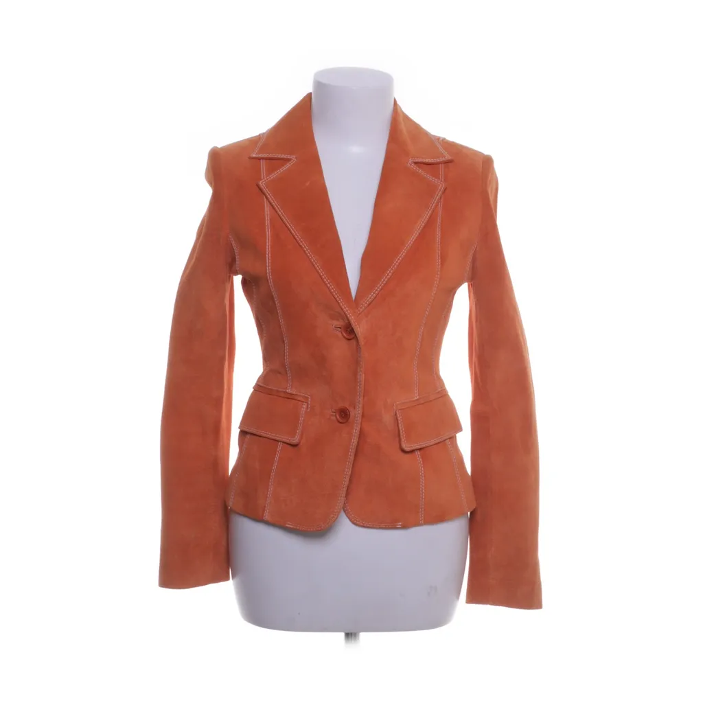 Image of Rock and Blue Leren blazer (Preloved)
