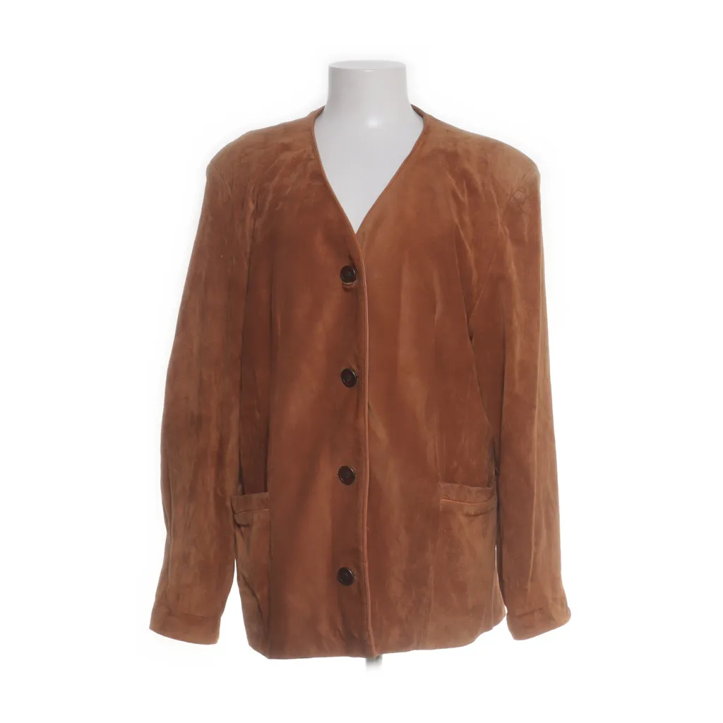 Image of SAKI Leather Leren blazer (Preloved)