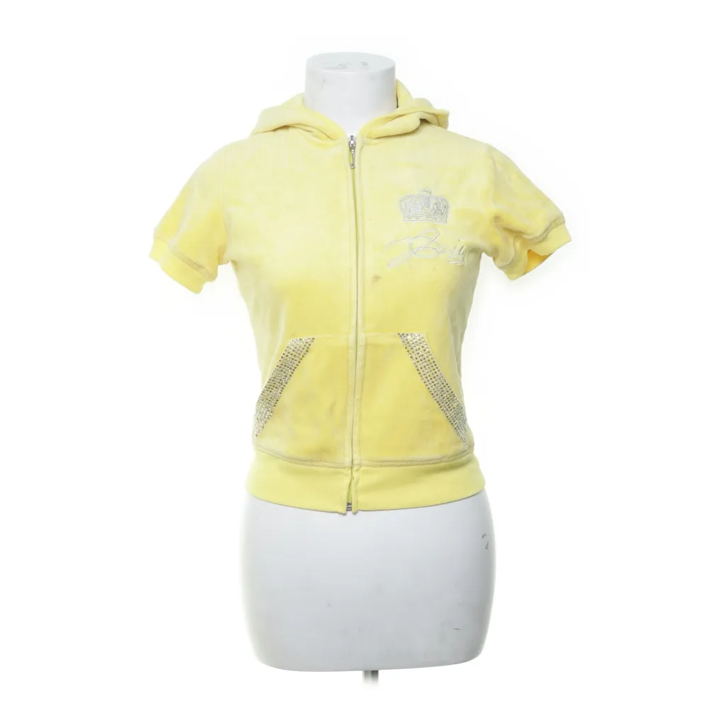 Image of Juicy Couture Korte mouwen capuchon sweater (Preloved)
