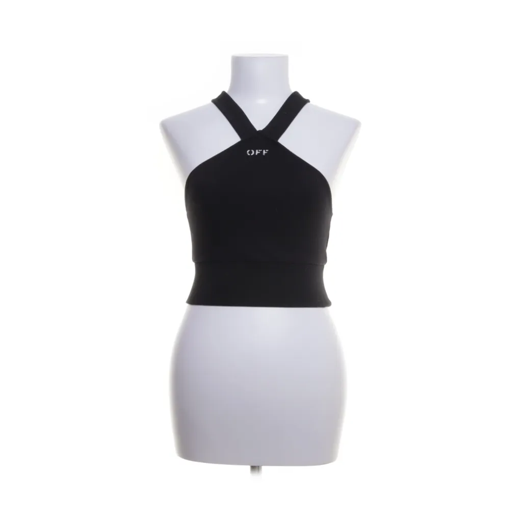 Image of Off-White Crop top (Preloved)